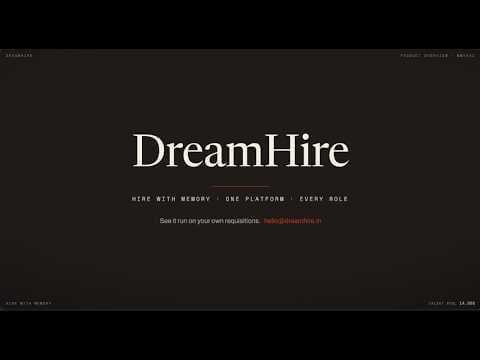 DreamHire | Hire Smarter with AI
